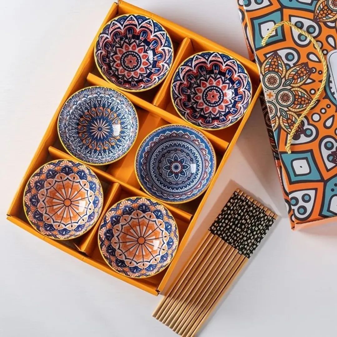 Porcelain Bowl Set (Box Packing)