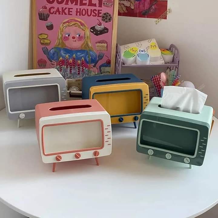 Tv Design Tissue Box