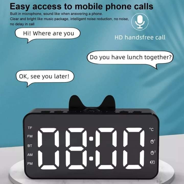 Digital Led Table Clock