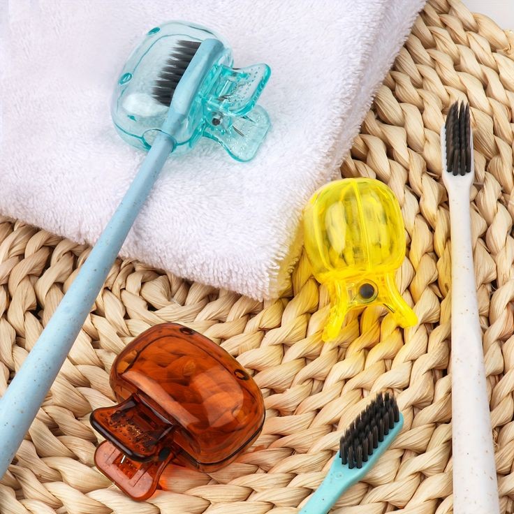 Travel Toothbrush Head Cover (Pack Of 10)