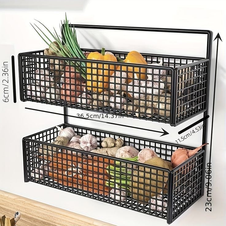 2 Layer Metal Storage Rack (Premium Quality)