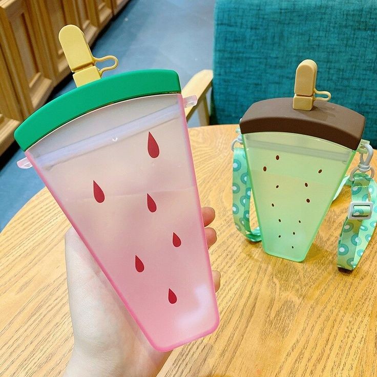 Ice Cream Design Water Bottle