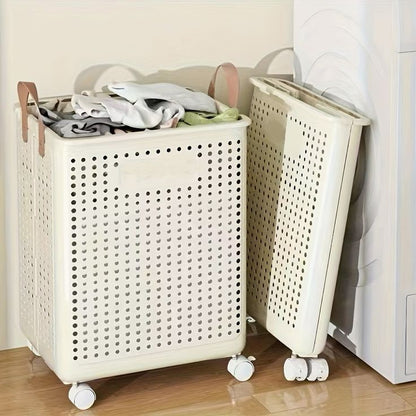 Collapsible Laundry Basket With Handle Premium Quality