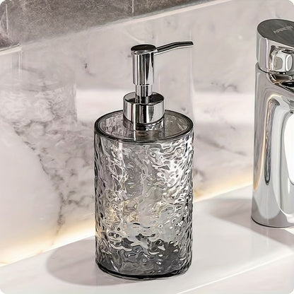 Luxury Water Ripple Plastic Soap Pump Dispenser