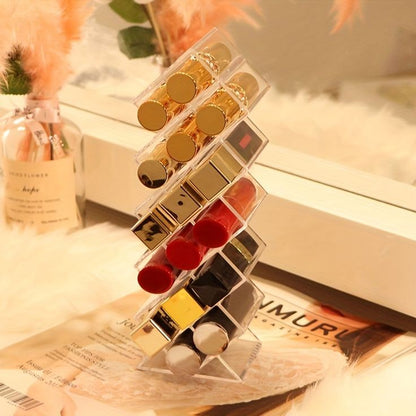 16 Grid Acrylic Lipstick Organizer