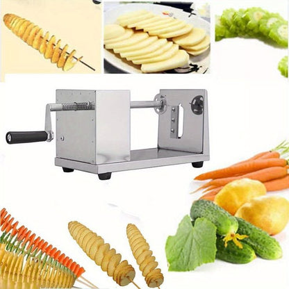 Stainless Steel Spiral Potato Chips Cutter