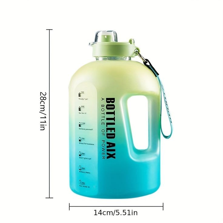 Large Capacity Sports Watter Bottle 2200 ML Capacity