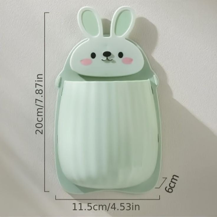 Punch-free Bear Shape Toothbrush Holder