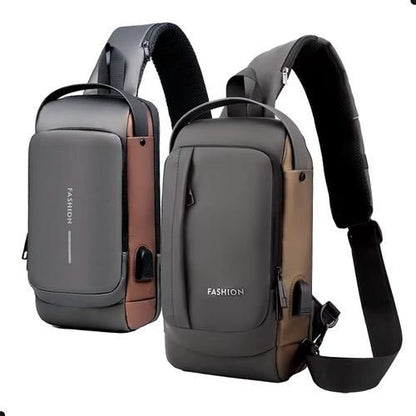 Shoulder Bag With USB Charging Port