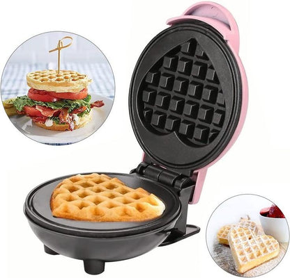 Heart Shape Electric Waffle Maker