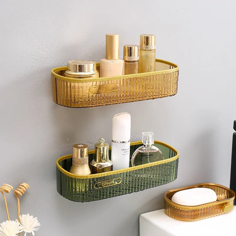 Wall-Mounted Washroom Shelf