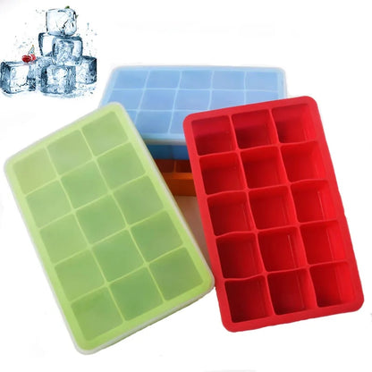 Silicone Square Ice Cube Tray