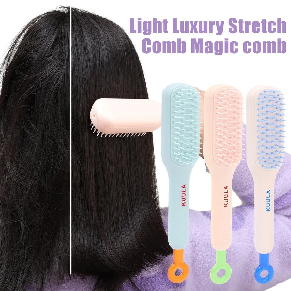 Self Cleaning Hairbrush