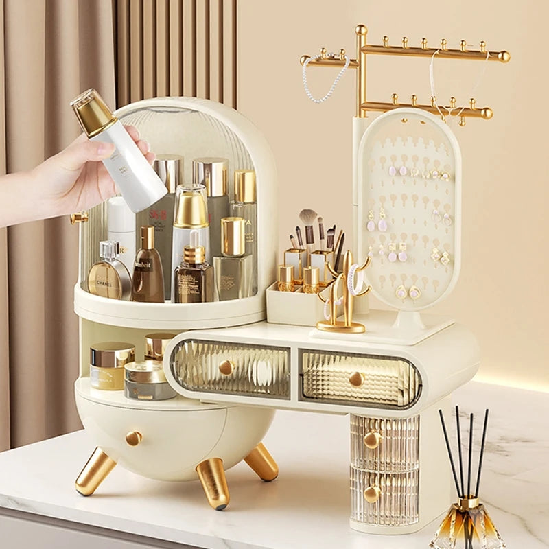 Luxury Dressing Table Cosmetics Storage Box