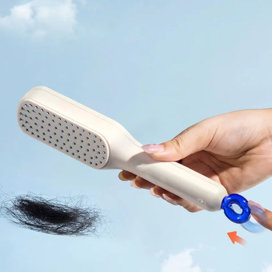 Self Cleaning Hairbrush