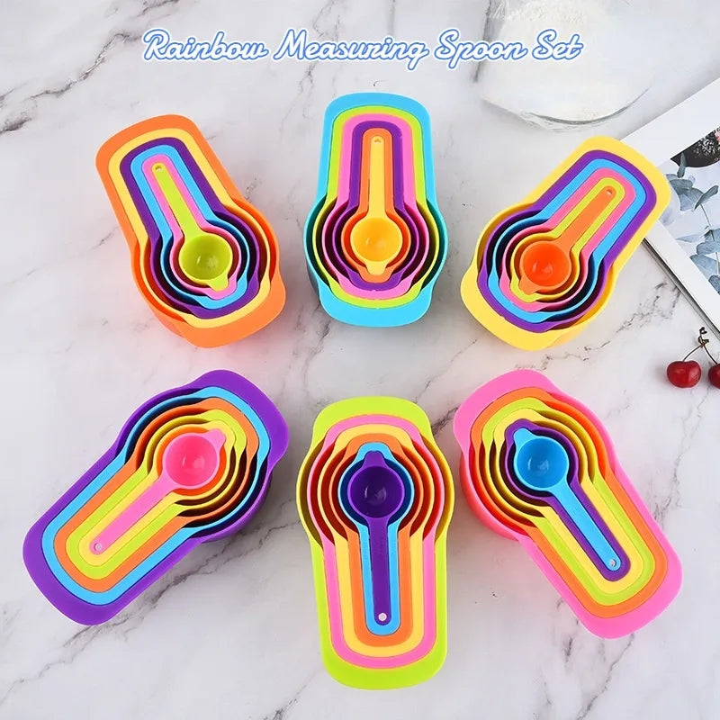 Measuring Cup Multi Colour 6Pcs Set