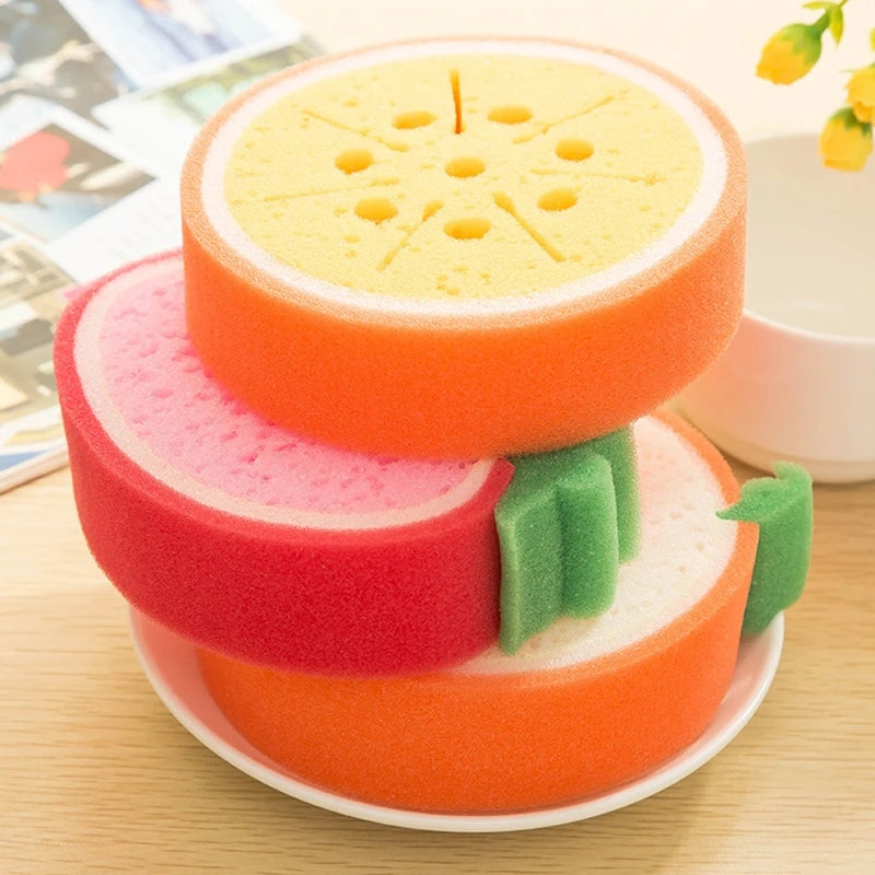 Fruit Shape Cleaning Sponge