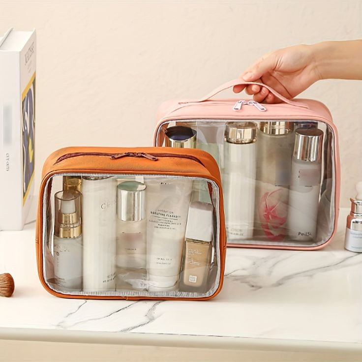 Transparent Cosmetics Storage Bag