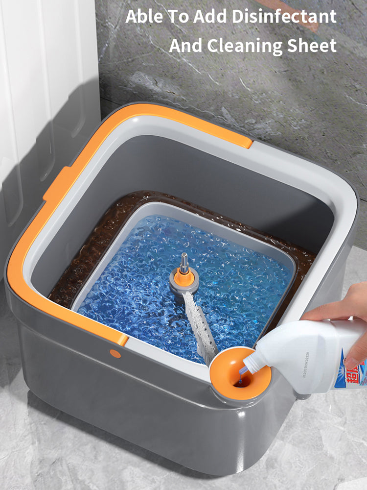 Rotatable 360⁰ Microfiber Spin Mop Bucket