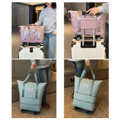 Travel trolley luggage bag