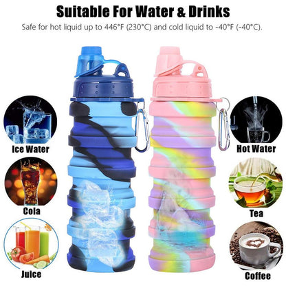 Portable Folding Water Bottle