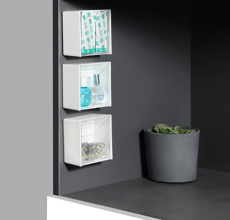 Multifunctional Wall Mounted Flip Storage Box (1Pc)