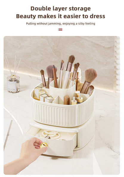 Luxury Desktop cosmetic storage box