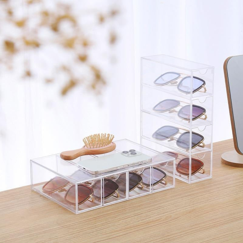 4 Layer Acrylic Drawer Storage Box