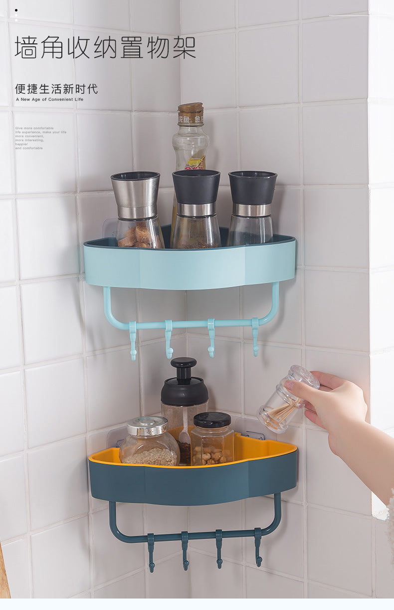 Wall Mounted Shelf hook Organizer