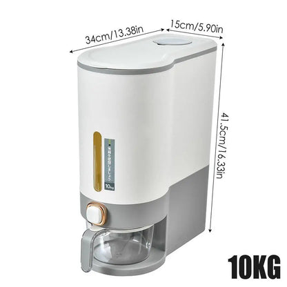 Luxury Grain Rice Storage Barrel Airtight Food Container