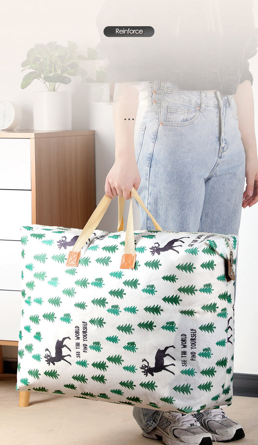 Tree Printed Storage Bag