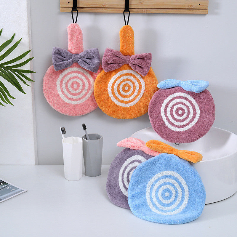 Candy Lollipop Shape Hand Cleaning Towel