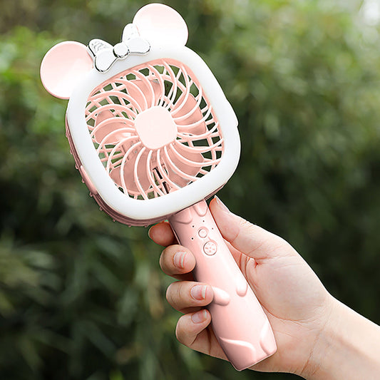 Cartoon Handheld Mini Portable Fan