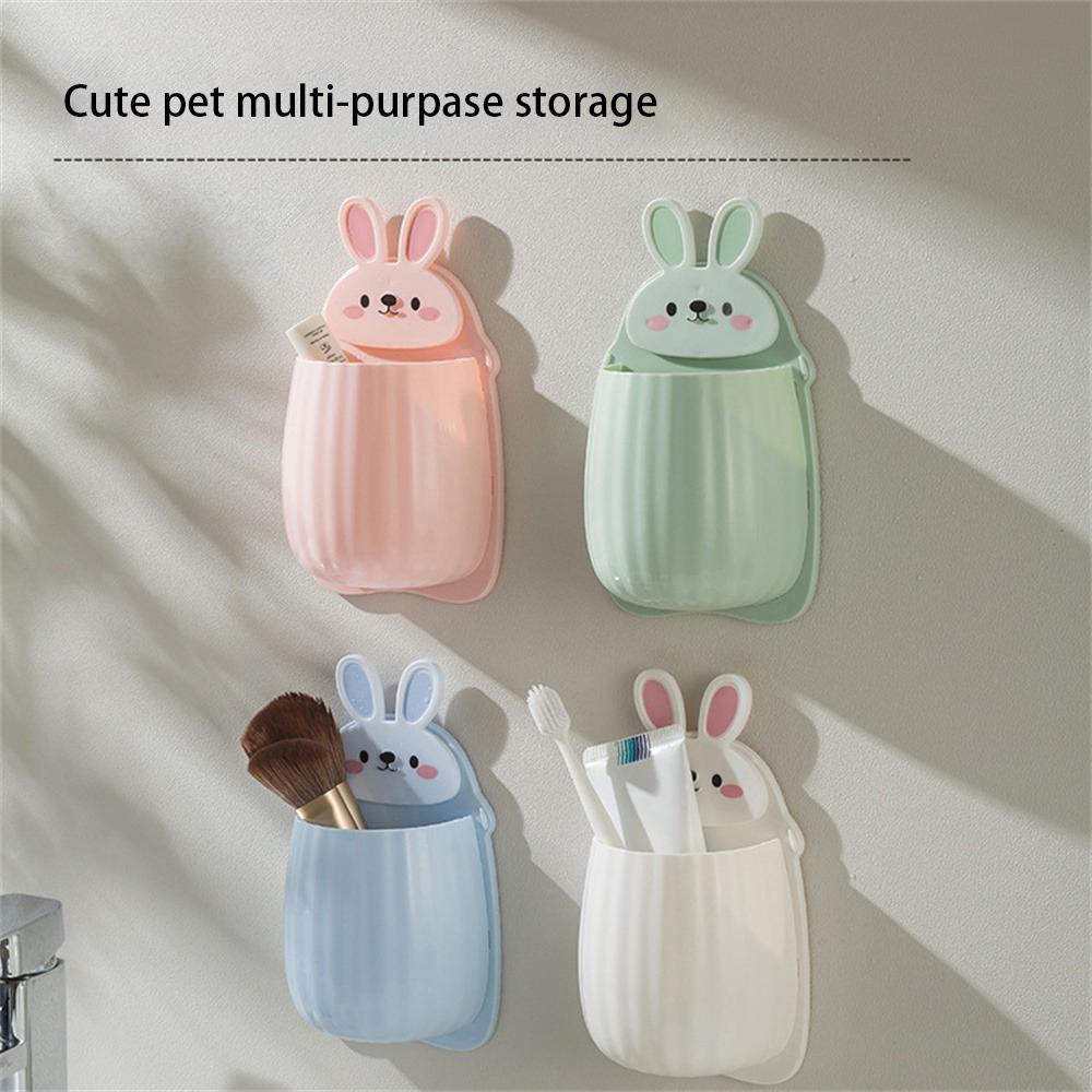 Punch-free Bear Shape Toothbrush Holder