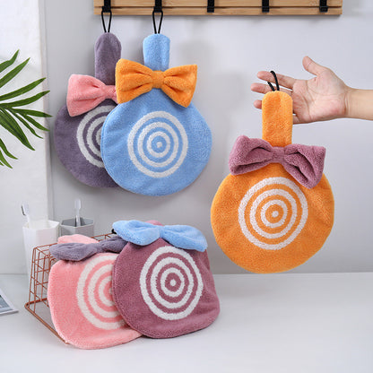 Candy Lollipop Shape Hand Cleaning Towel