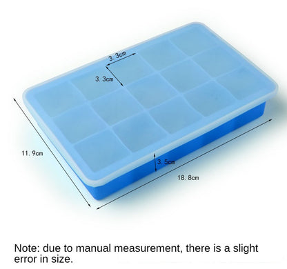 Silicone Square Ice Cube Tray