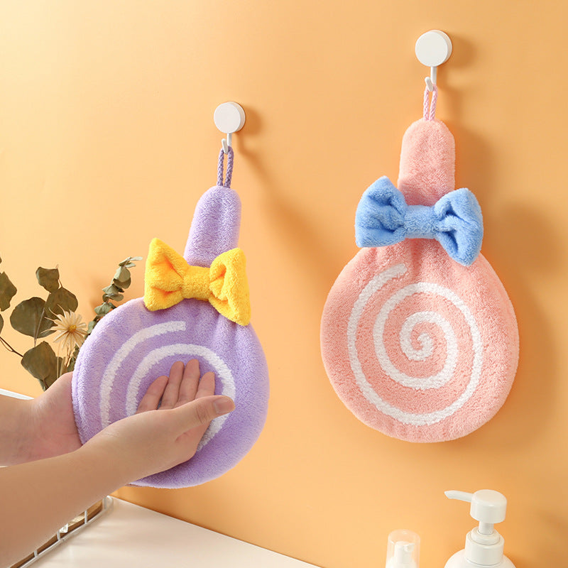 Candy Lollipop Shape Hand Cleaning Towel