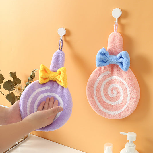 Candy Lollipop Shape Hand Cleaning Towel