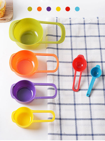 Measuring Cup Multi Colour 6Pcs Set