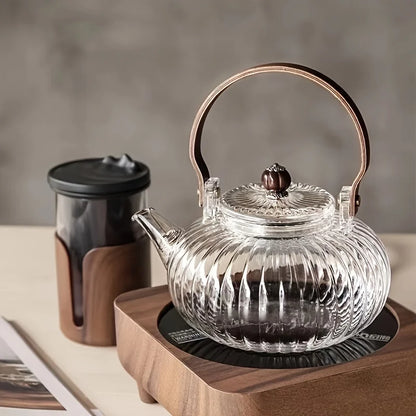 Heat Resistant Japanese Style Glass Teapot