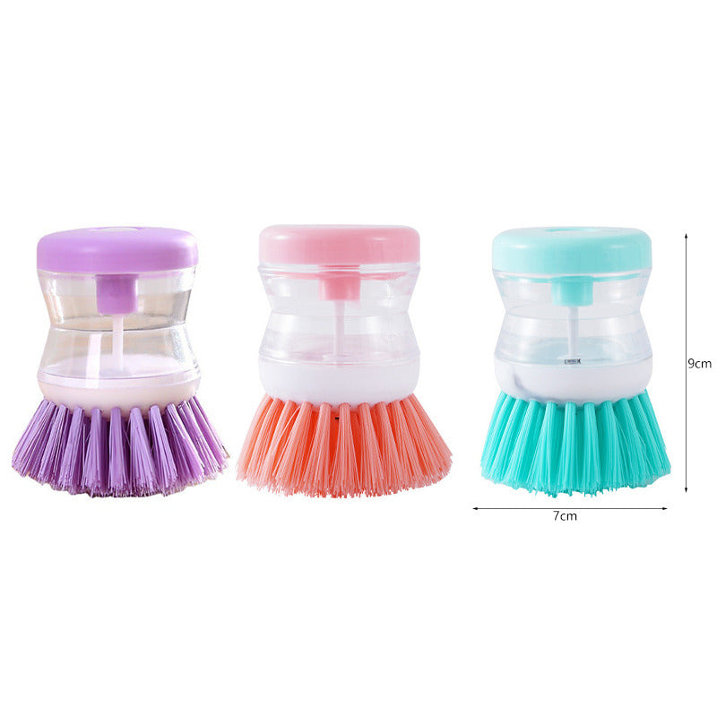 2 In 1 Soap Dishwashing Brush