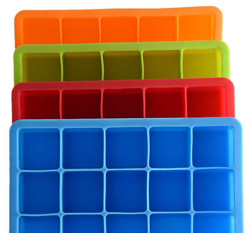 Silicone Square Ice Cube Tray