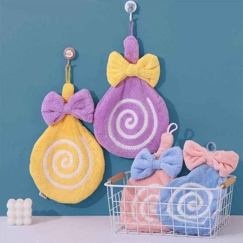 Candy Lollipop Shape Hand Cleaning Towel