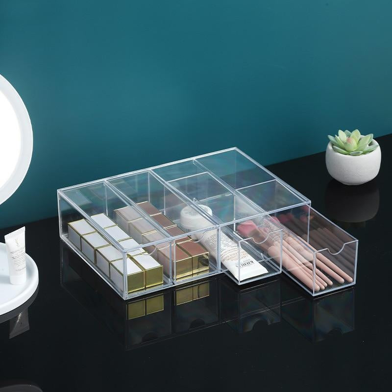 4 Layer Acrylic Drawer Storage Box