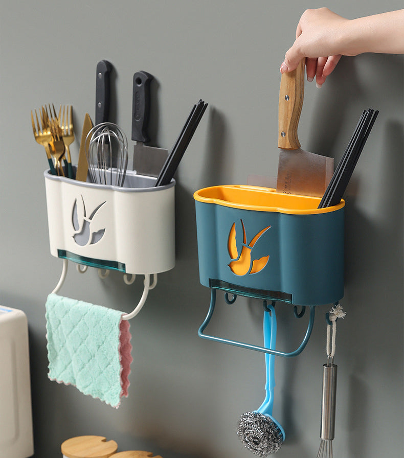 Multipurpose Wall Mounted Kitchen Rack