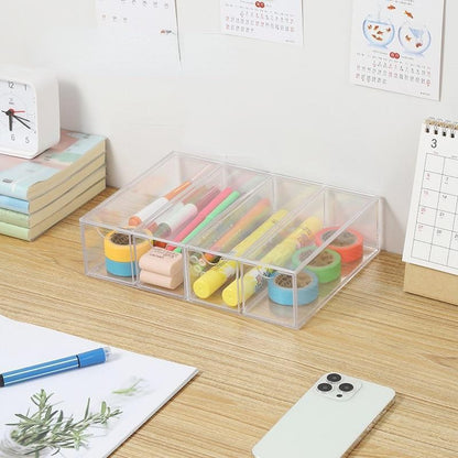 4 Layer Acrylic Drawer Storage Box