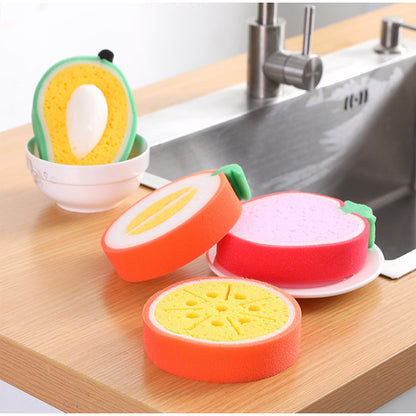 Fruit Shape Cleaning Sponge