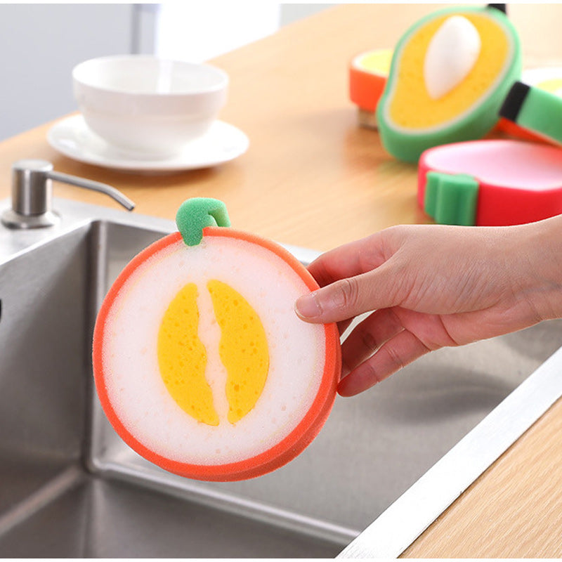 Fruit Shape Cleaning Sponge