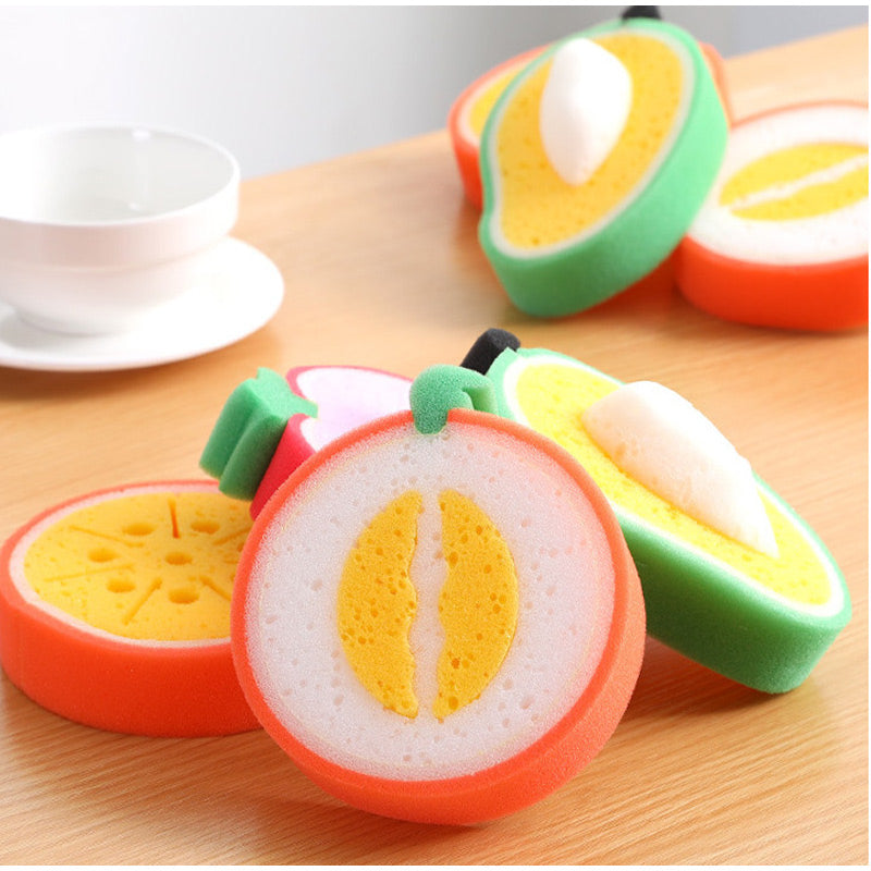 Fruit Shape Cleaning Sponge