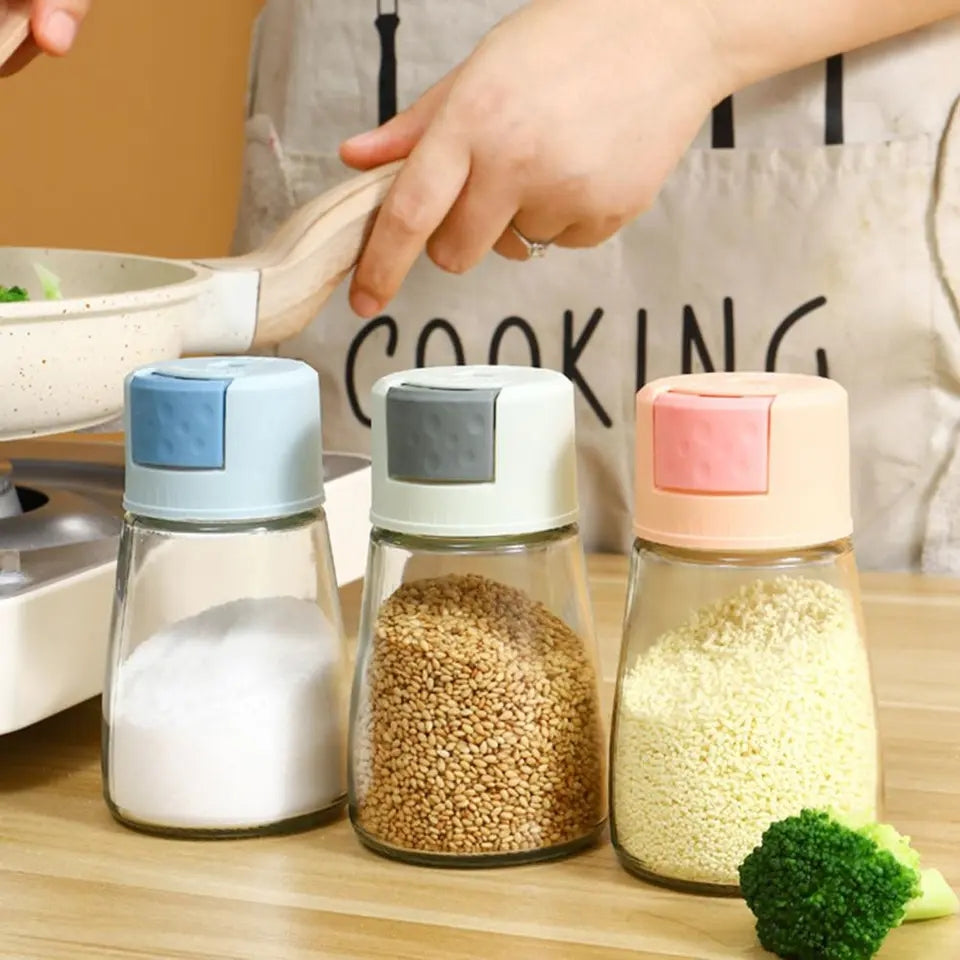 Push Seasoning spice Bottle